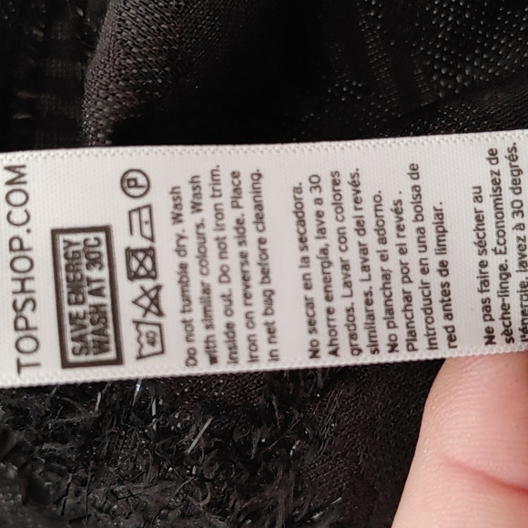 Topshop Fuzzy Skirt 6 - Picture 7 of 7